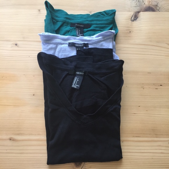 3 for 1 Forever 21 Tees - Picture 2 of 7